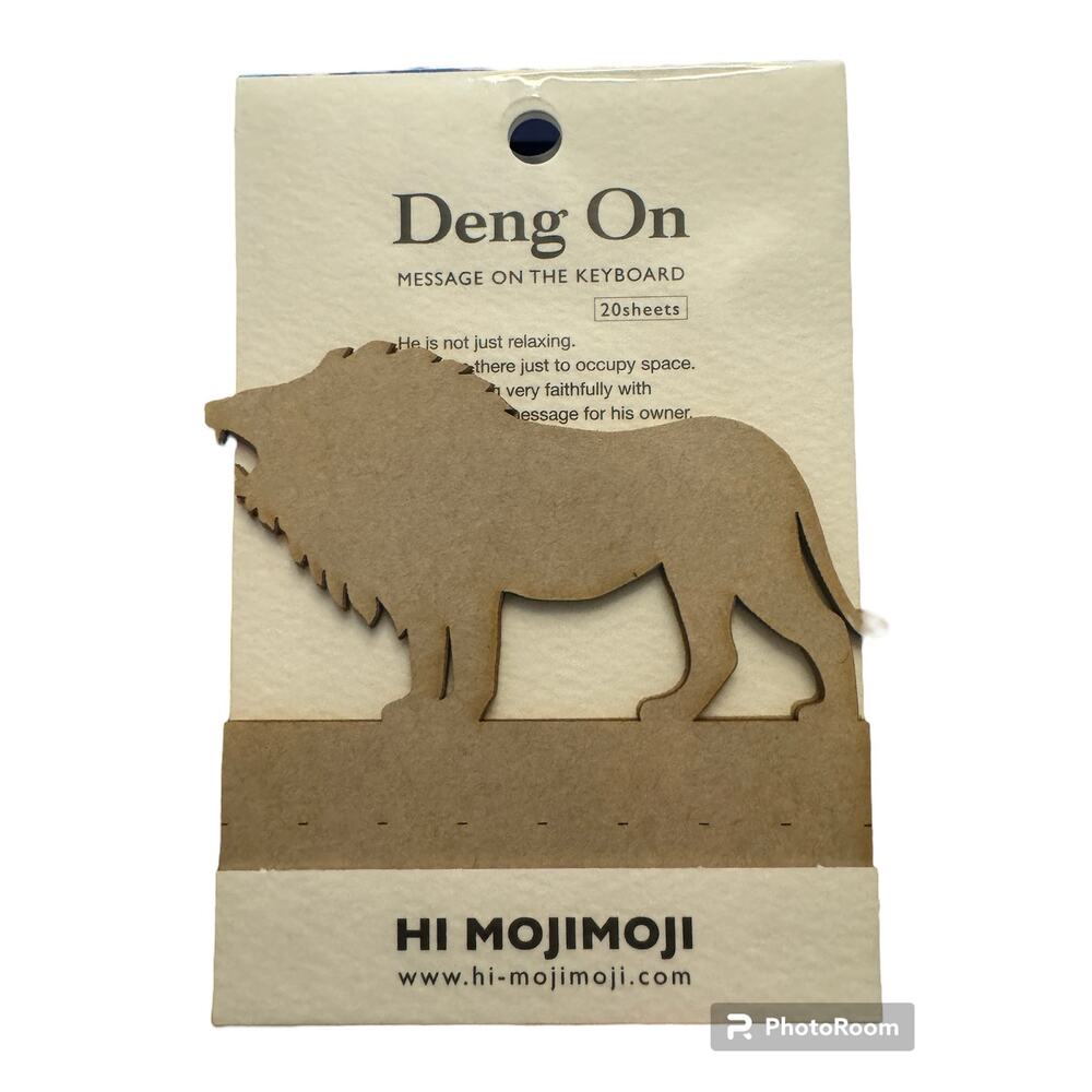 Lion Stationary Discontinued Japanese Hi Mojimoji Deng On Keyboard Memo Notes